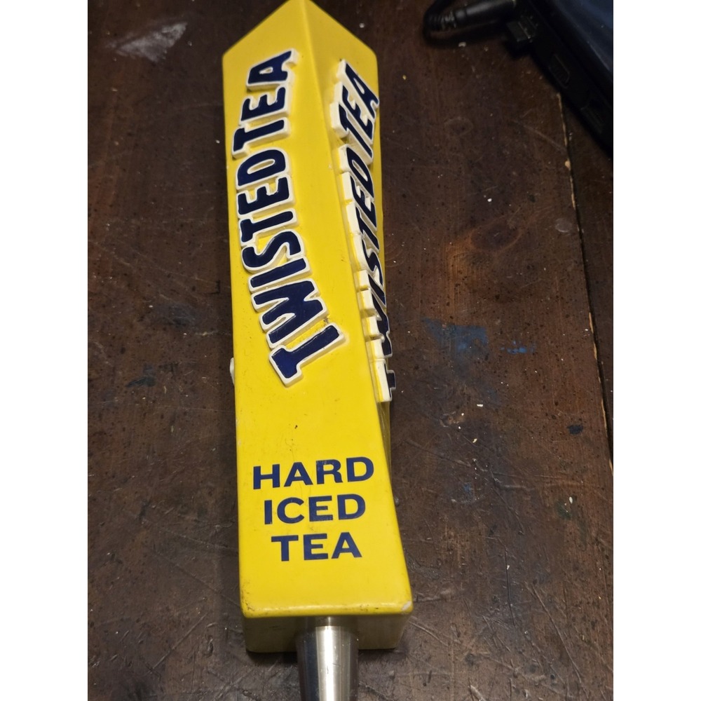 Twisted Tea Tap Handle 11.5" Hard Iced Tea Bar Pub Man Cave Decor Get Twisted!